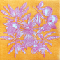 Preview: Paviot, Serviette, bedruckt mit FRUITS EXOTIQUE gelb, Motiv